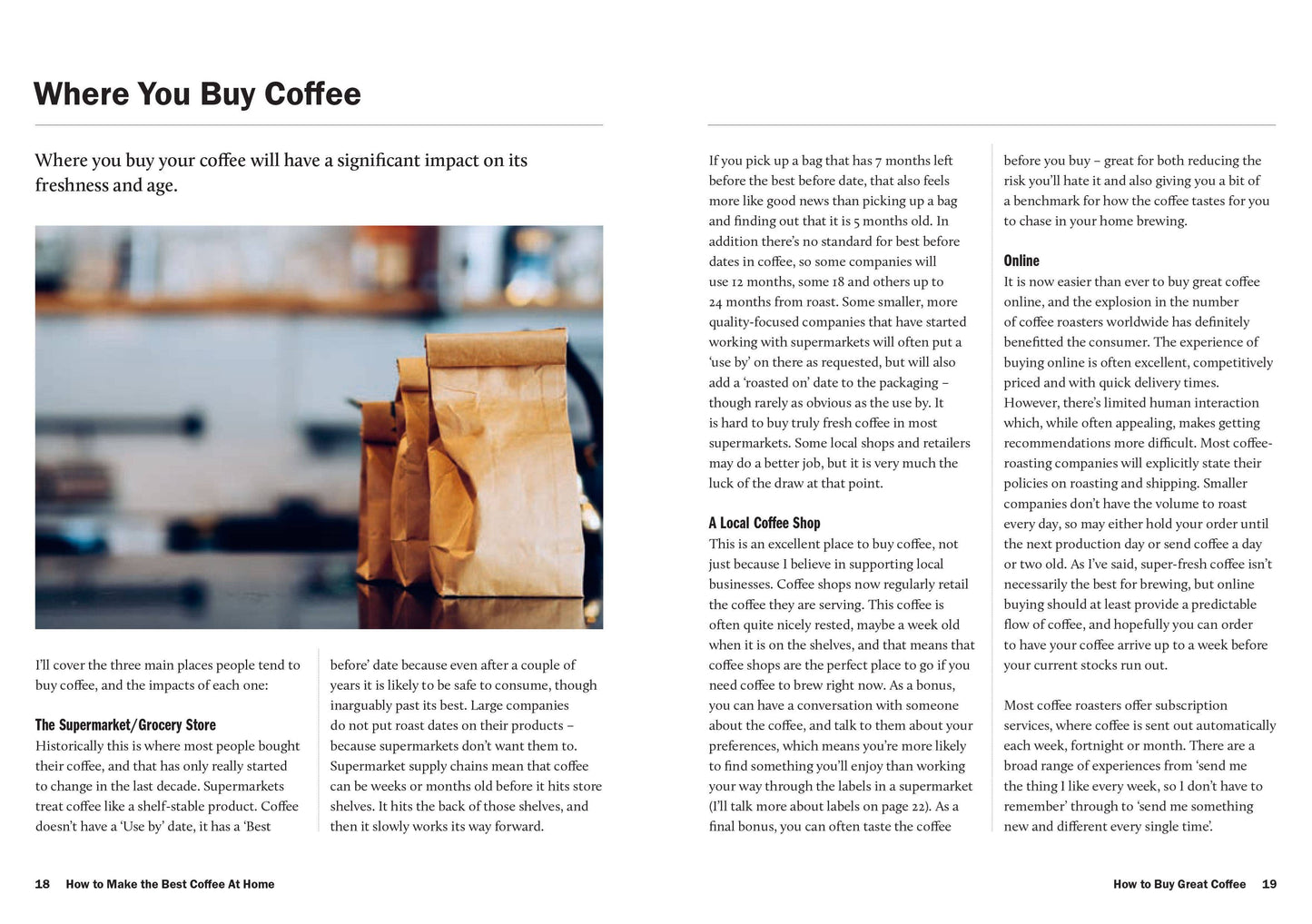 How To Make The Best Coffee At Home Book