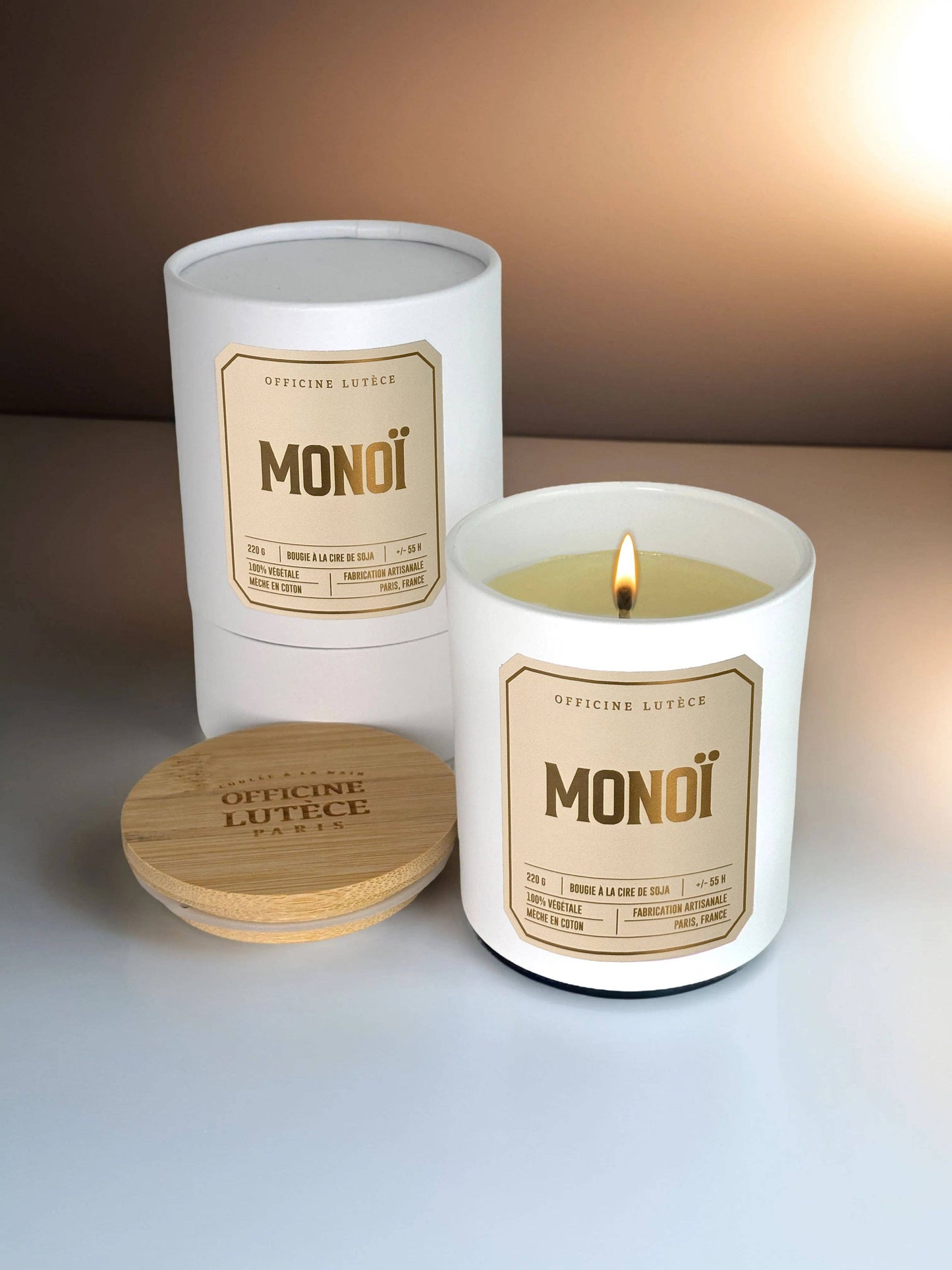 Monoi Scented Candle - Officine Lutece