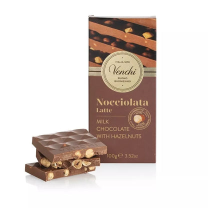 Milk Chocolate Hazelnut Bar - Venchi