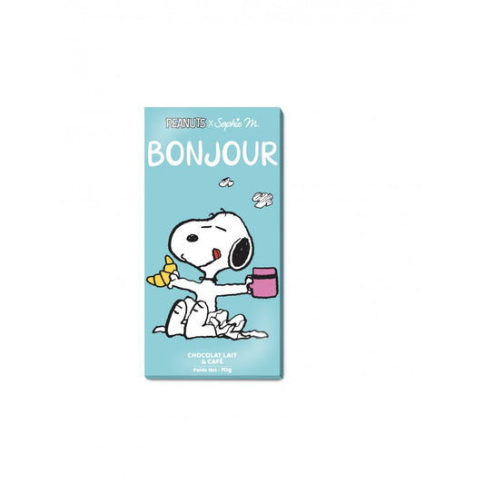 Snoopy - Milk Chocolate Coffee Bar - HELLO
